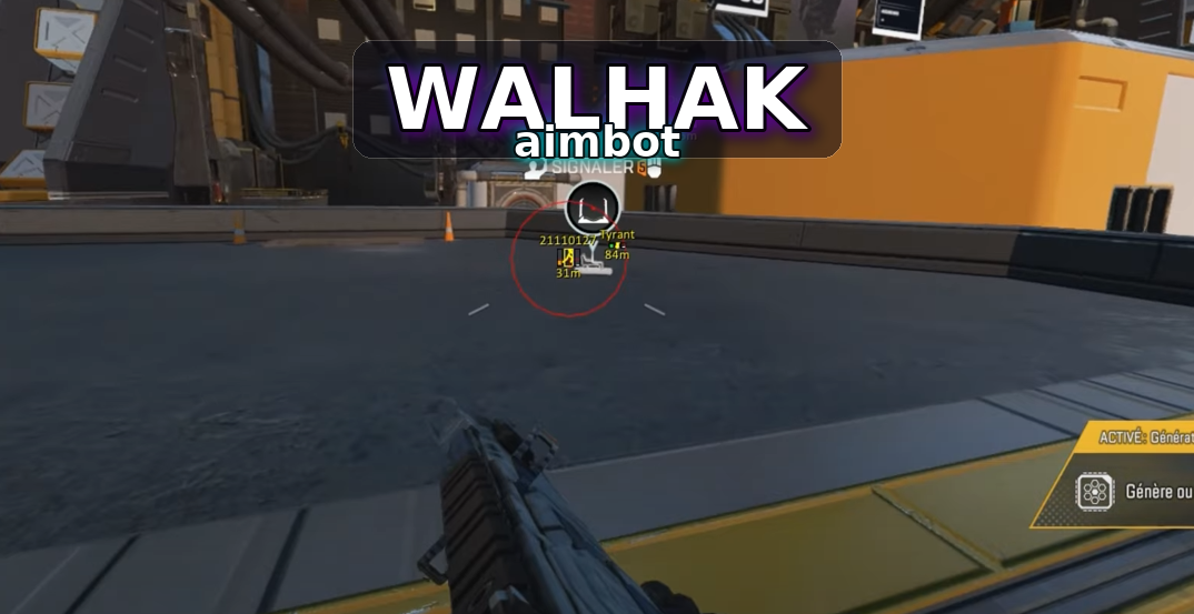 Aperçu d’un overlay DMA et d’un aimbot